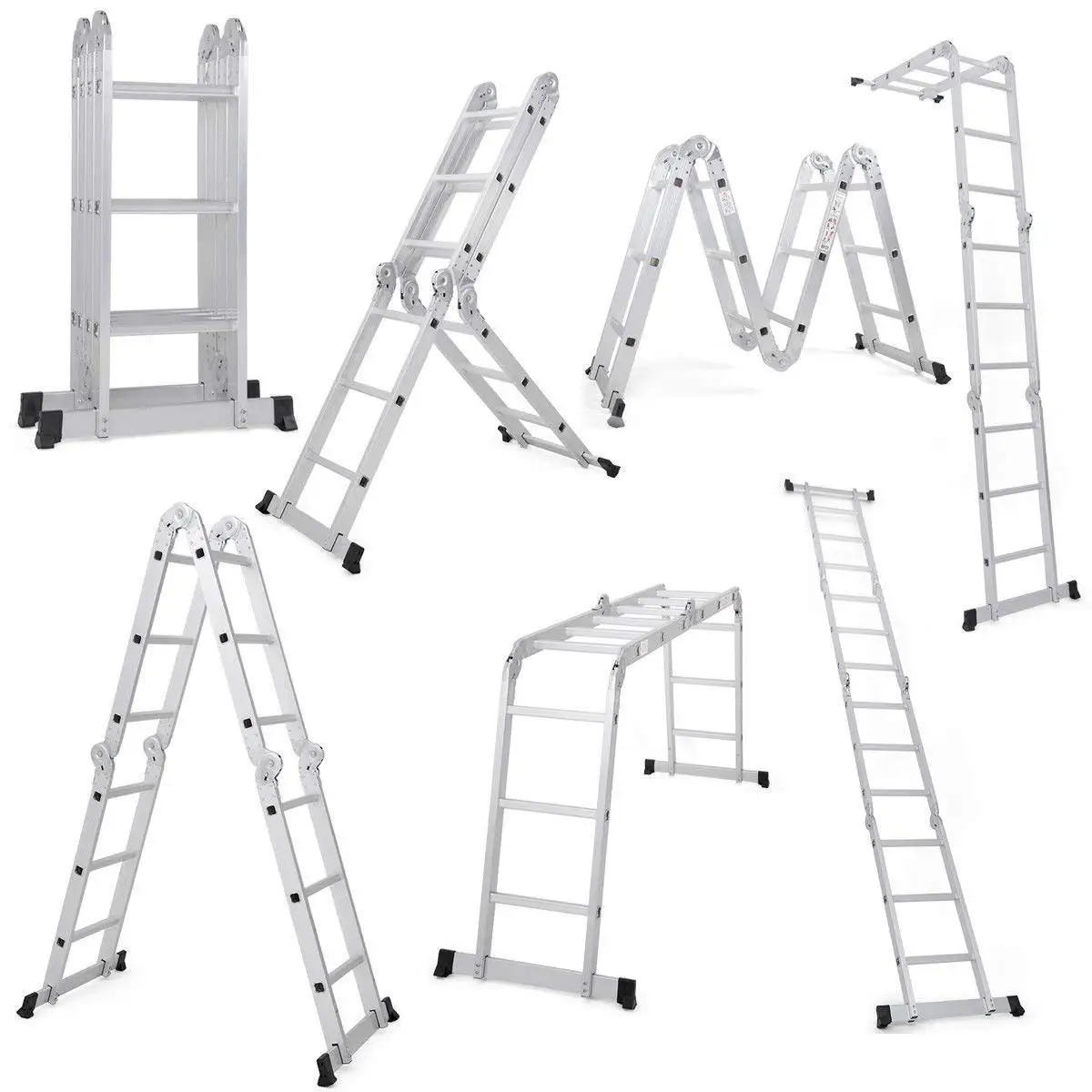 Multi-Purpose Ladder For Construction Safe  Portables Ladders Folder