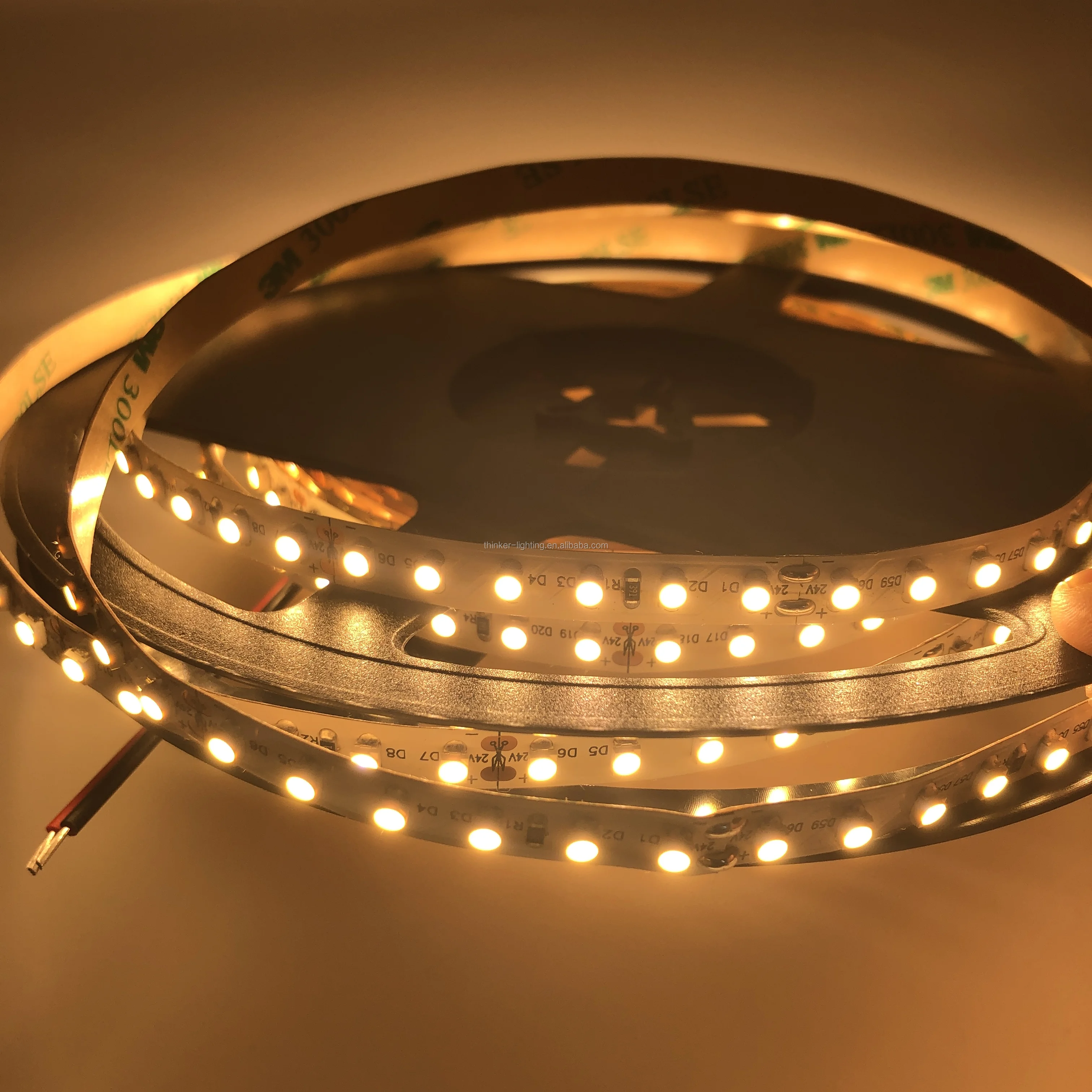 Best Price IP20 5mm PCB High Lumen LED Strip Light DC12V 24V 48W SMD 3528 Flexible LED Strip Light
