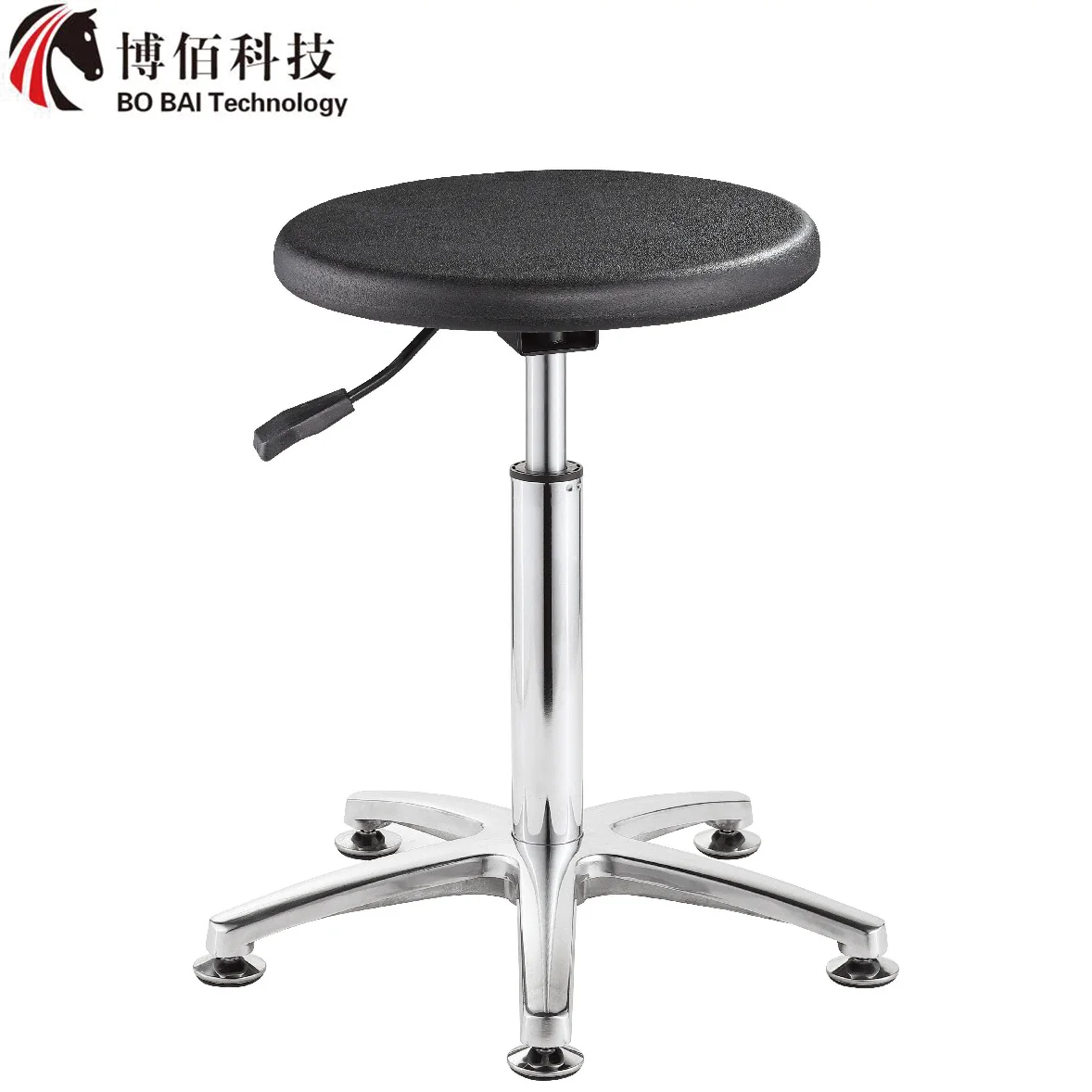 Generic Chair Stool with Pu Leather Stools Swivel Height Adjustable Stool with Fixed Glides Salon Chairs for Salon Home Office