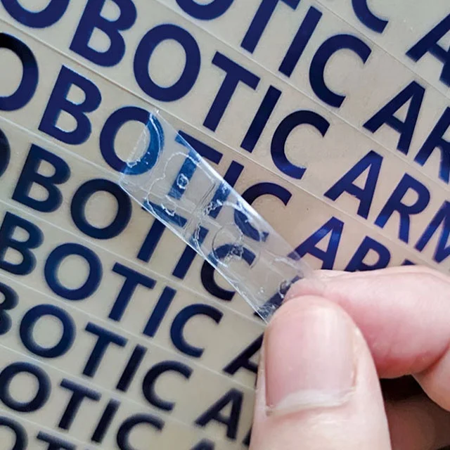 UV Transfer Stickers Custom Label Logo Pressure Sensitive Paste Cold Transfer Custom Stickers Logo