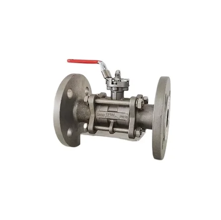 DN100 Ceramic Core Ball Valve with Manual Metal Flange Hard Sealing High Temperature Safety Gate for Water Acid