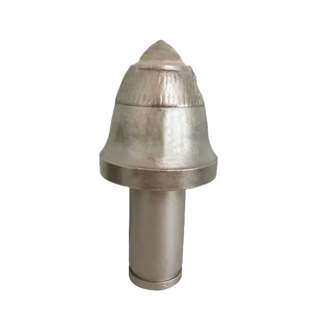Round shank drill bit tooth weld on block/  Holder For Rock Tunnel Boring Machine