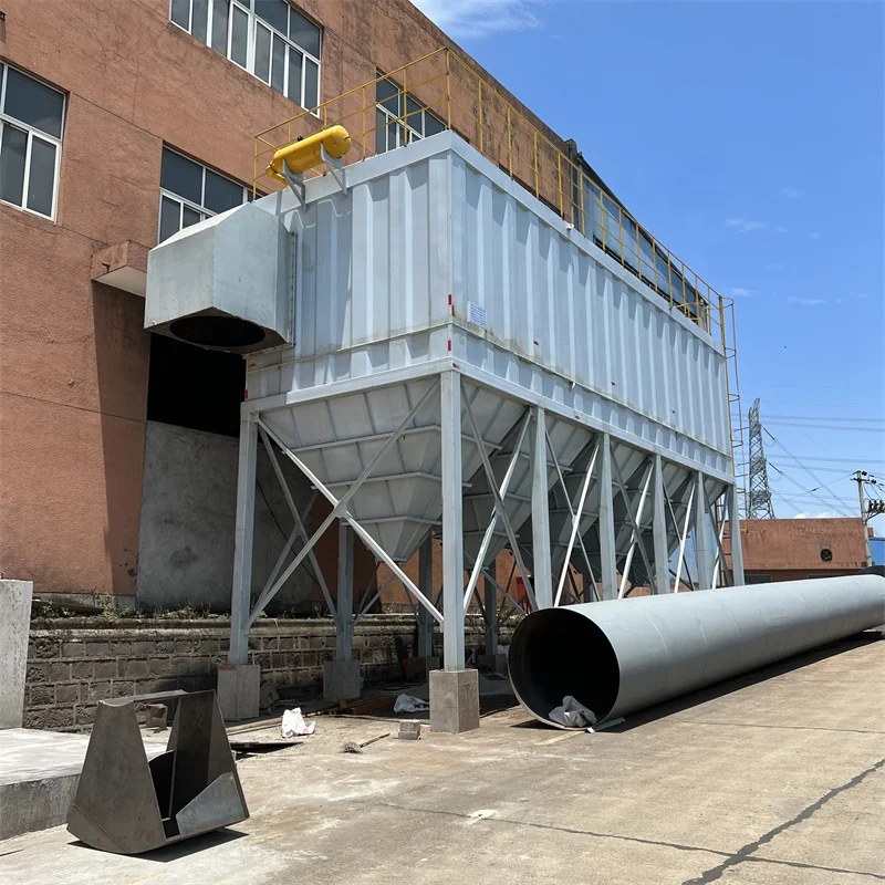 Automatic High Quality Pulse Jet Bag Cloth Filter Dust Collector Machine for Industry Economical Industrial Dust Removal System