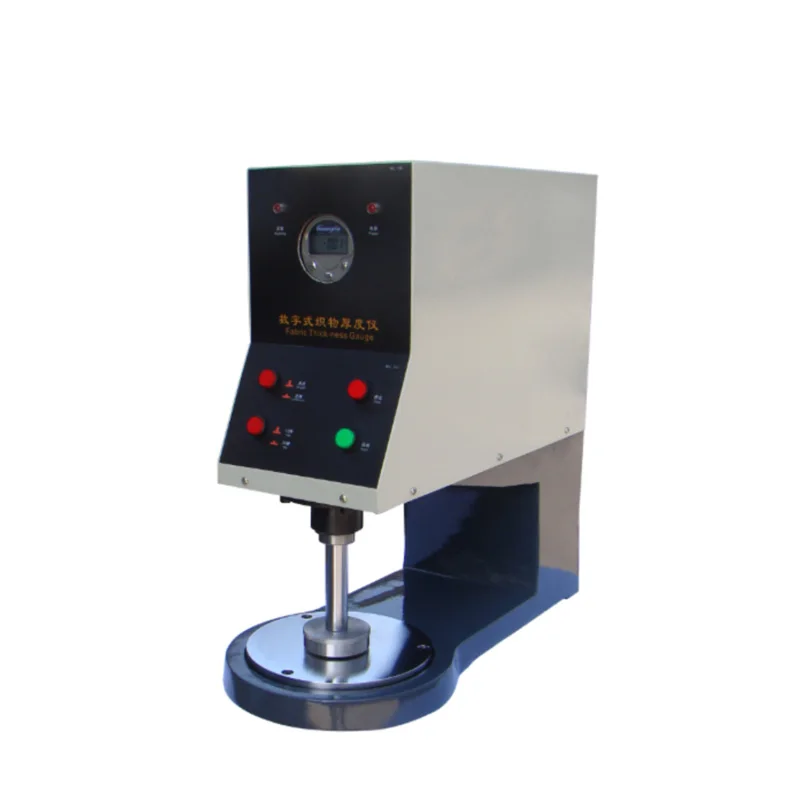 Type Digital Fabric Thickness Meter 0-25mm For Textile Thickness Measurement