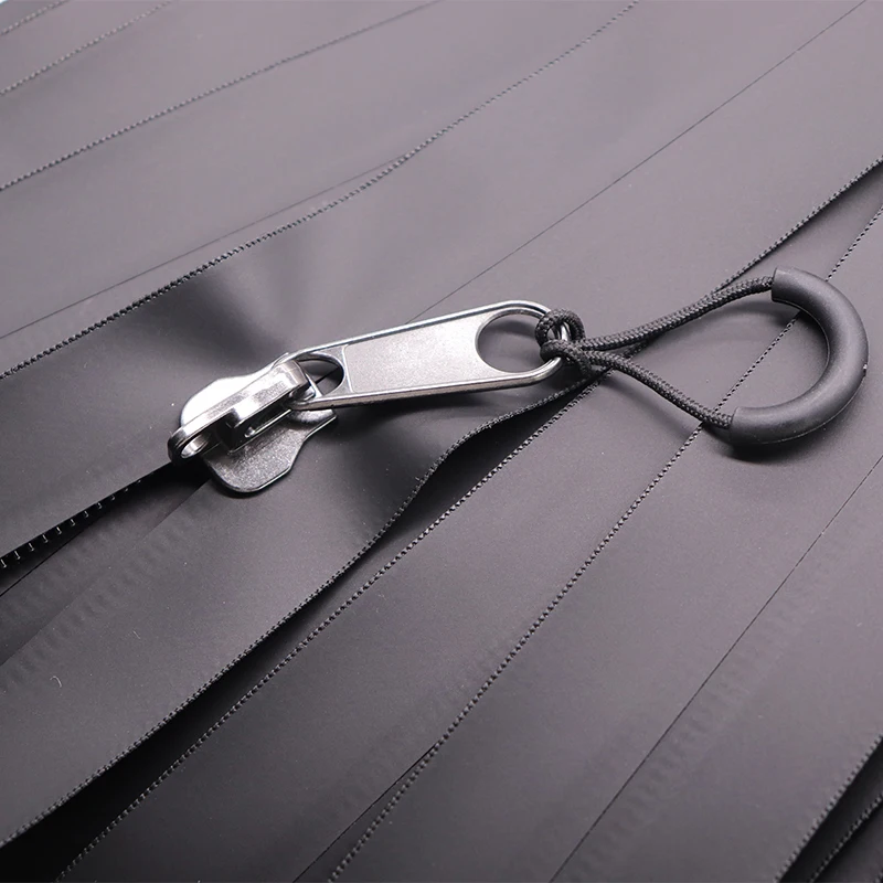 3 #5 #8 #10 # Водонепроницаемая рулонная молния ТПУ длинная цепь нейлоновая черный водяной ассистент для палатки