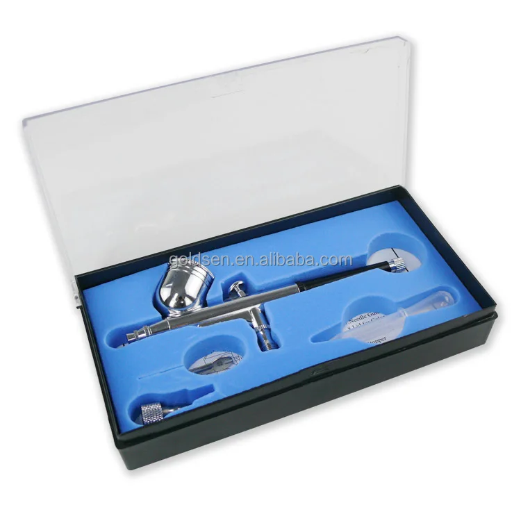 TOLHIT Gravity Cup 7cc Nozzle 0.3mm 130 Salon DIY Face Beauty Makeup Body Tattoo Tan Tanning Machine Kit Mini Airbrush Spray Gun