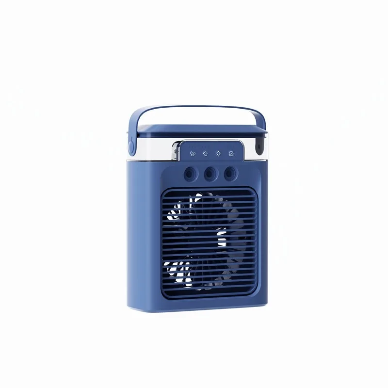New spray air cooler Office and house quiet USB charging spray mini fan