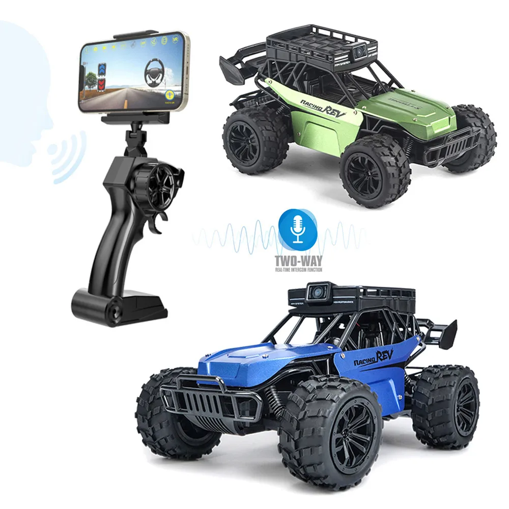 1/16 Fast RC Car 5G WIFI FPV Long Range Real-Time Two-Way Voice Dialogue Remote Control Car With 1080P WIFI Camera