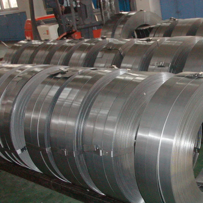 Hot dipped zinc coated stripping galvanized steel strip coil z40 slitting coil