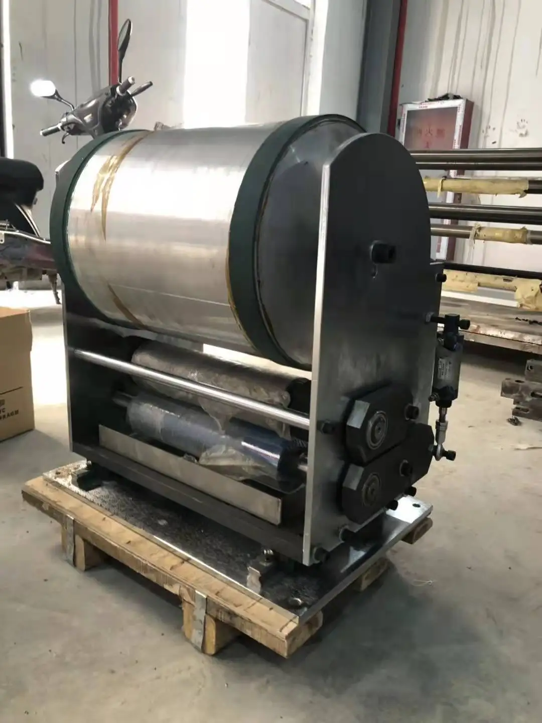 Inline Mini one colors flexo printing Unit in Film blowing machine