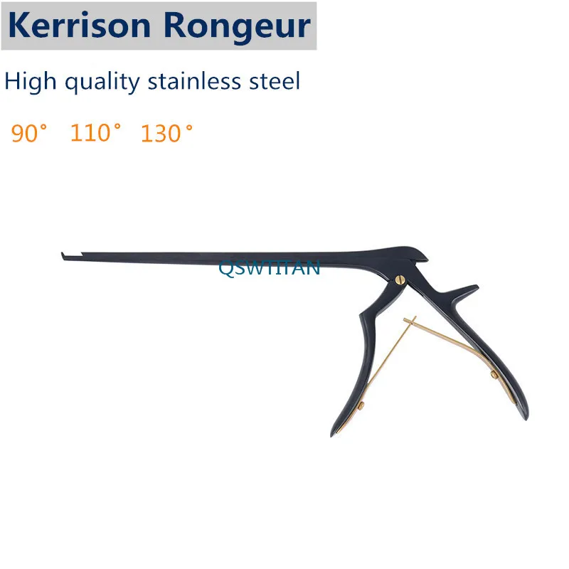 Kerrison Rongeur в черном 90 /110 градусов 230 мм ветеринарный ортопедический инструмент