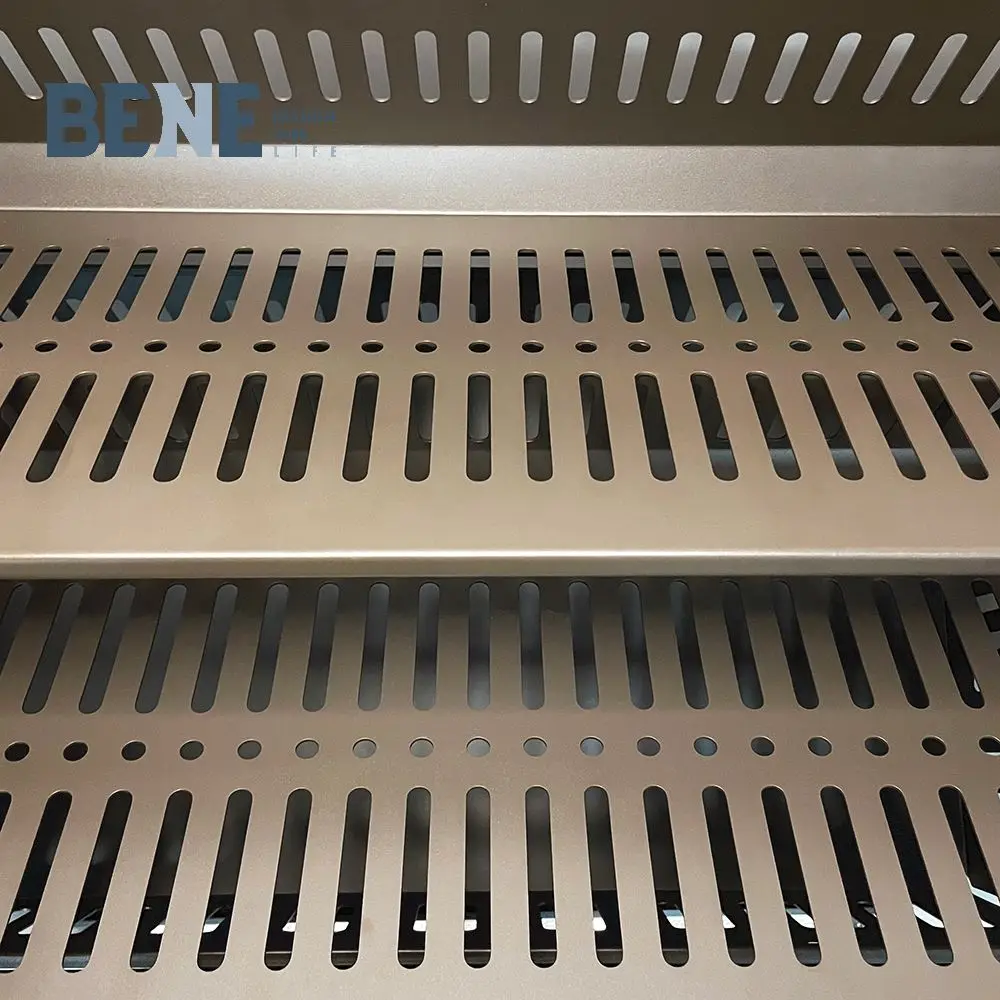 Luxury Mocha Shoe Cabinet Multi Layer Display Rack Foldable Plate Metal Shoes Rack Storage Modular Closet Accessories