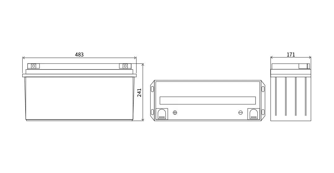 2024 Long Life Deep Cycle Rechargeable 12v Solar Portable Storage Gel Battery House System