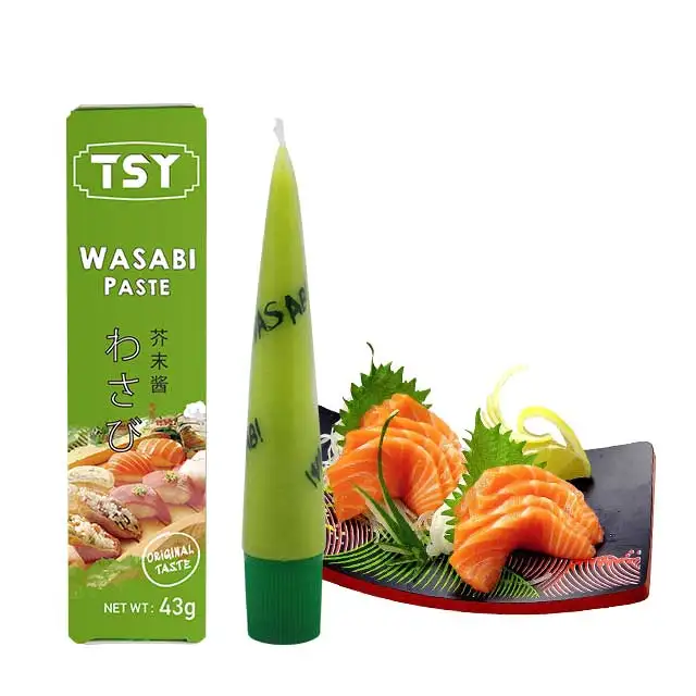 Halal BRC HACCP japanese sushi  dipping wholesale pure wasabi sauce