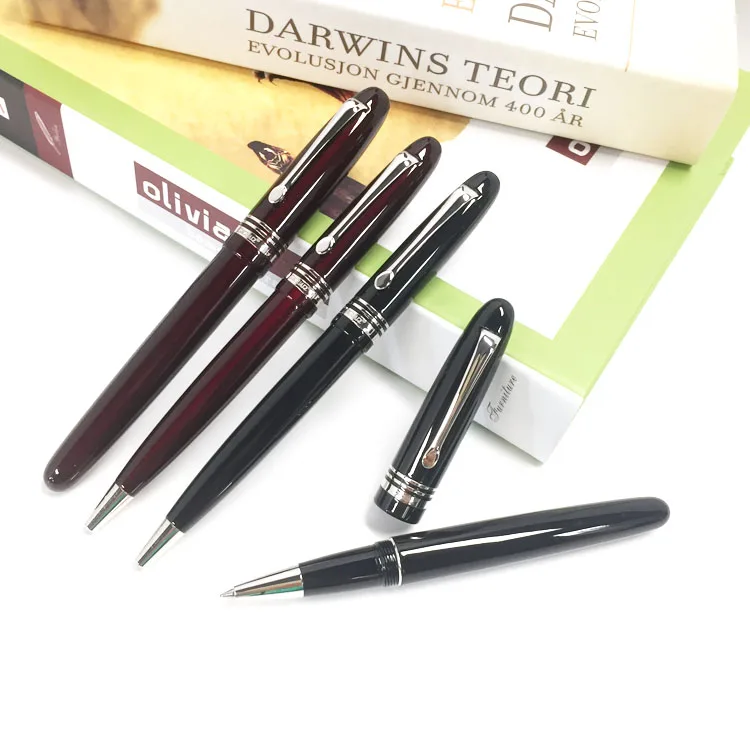 JR3303BP/R  Jaguar High end Luxury classic lacquered with Platinum plating metal pen