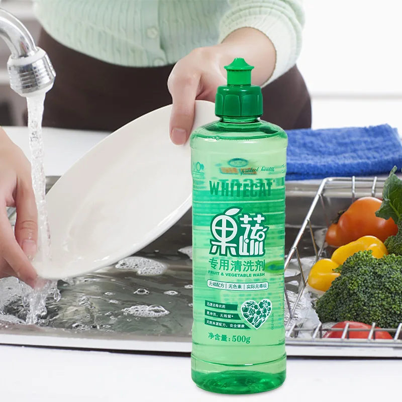 Clear RAW liquid for vegetables and fruits Whitecat