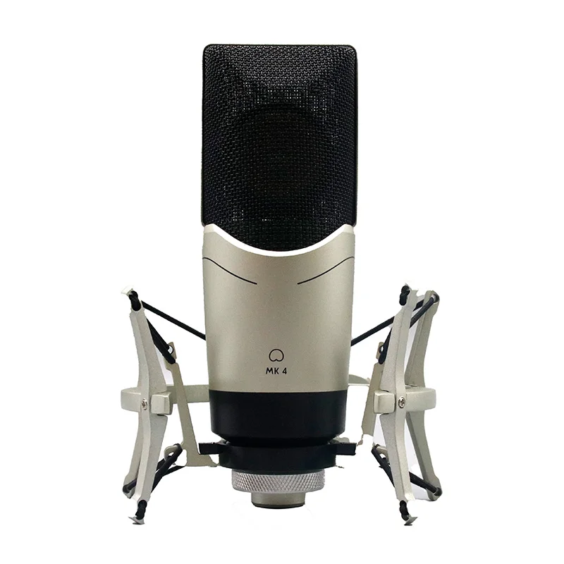 MK4 профессиональный проводной кардиоидный динамический барабанный микрофон караоке инструмент и сценический микрофон для металла Microsfono