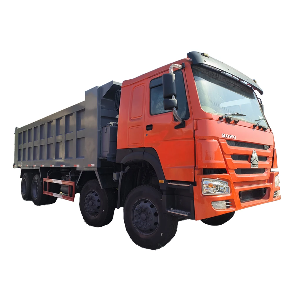 Грузовик SINO 12 колесный RHD 50 тонн грузовики Подержанный 8x4 б/у самосвал с шинами 371 л.с. полным ремонтом