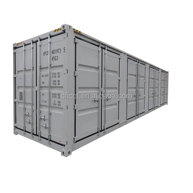 Cheap Price 40 Hc Storage Shipping One Side Open Door Containers
