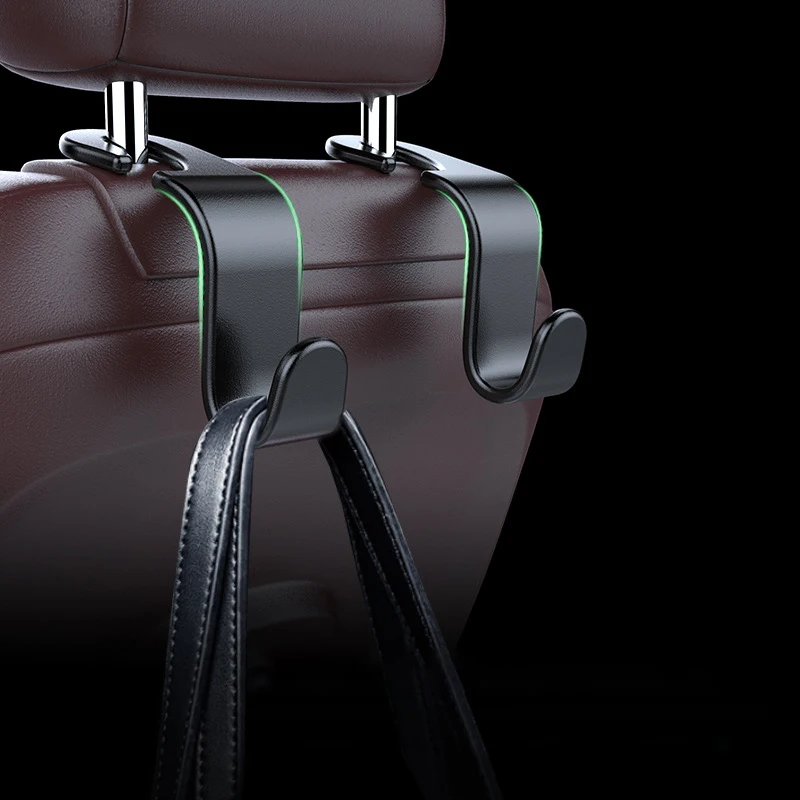 SY Phone Holder Handbag Purse Hanger Hooks Fastener Clip Car Interior Accessories Vehicle Back Seat Hook