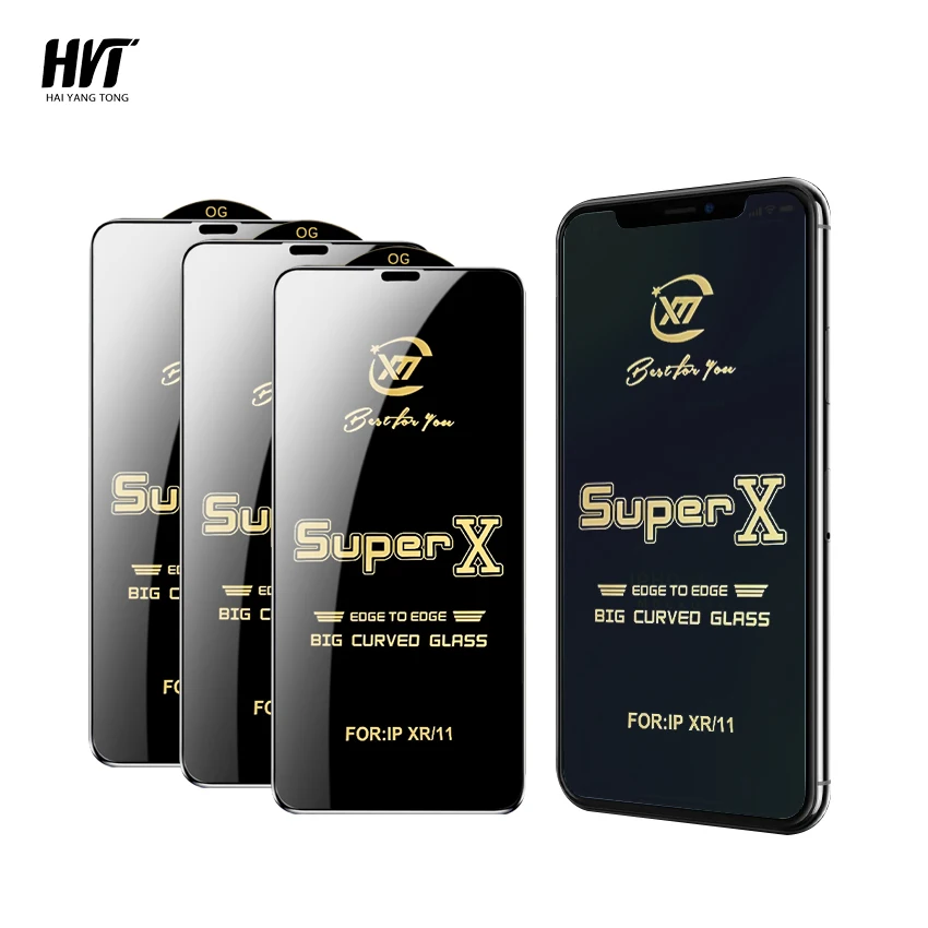 9h 3d 5d 6d 9d Full Curved Cover Wholesale Mobile Phone Tempered Glass Screen Protector For Iphone 13 12 11 Pro Max Xs Xr X 8 7