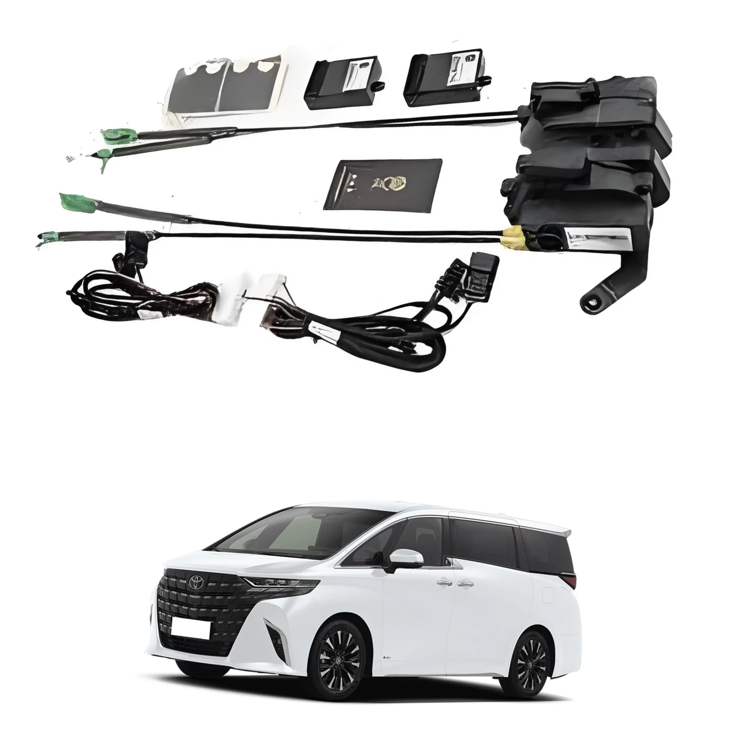Car Accessories Automatic Locks Switch Door Auto Soft Close Doors for TOYOTA ALPHARD 2015-2023