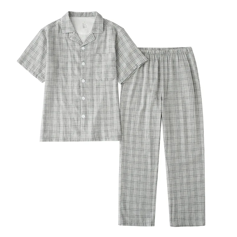 wholesale cotton pajamas plus size sleepwear women night pajama suit