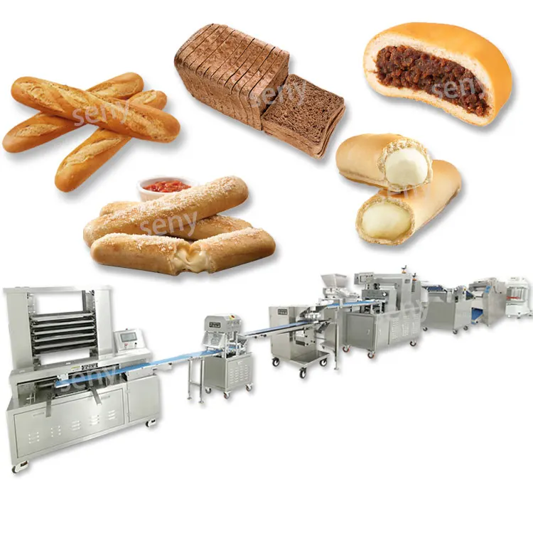
Chinese Automatic Commercial French Bread Baggutte Toast Machine Production Line From Seny Machinery 