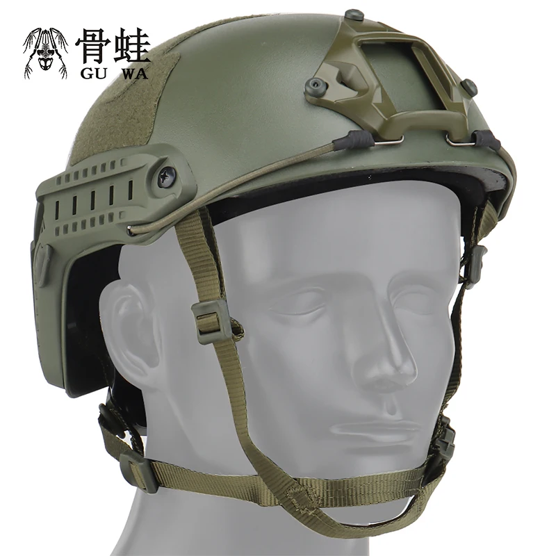 FAST MH High Configuration Without Holes Edition American Tactical Helmet Field CS Outdoor Cycling Equipment