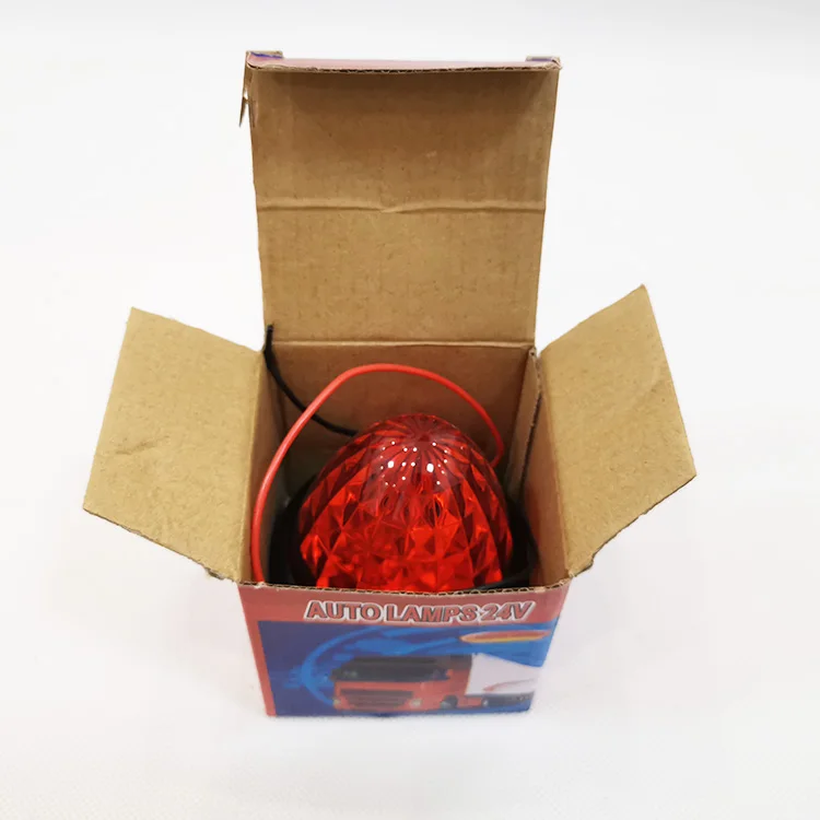 DOT Approved Factory Waterproof LED Lights 12V 24V Side Marker Lamps For Truck Trailer Boat