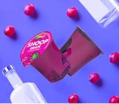 MINICRUSH jello shots alcohol jelly cups vodka fruit flavor beverage