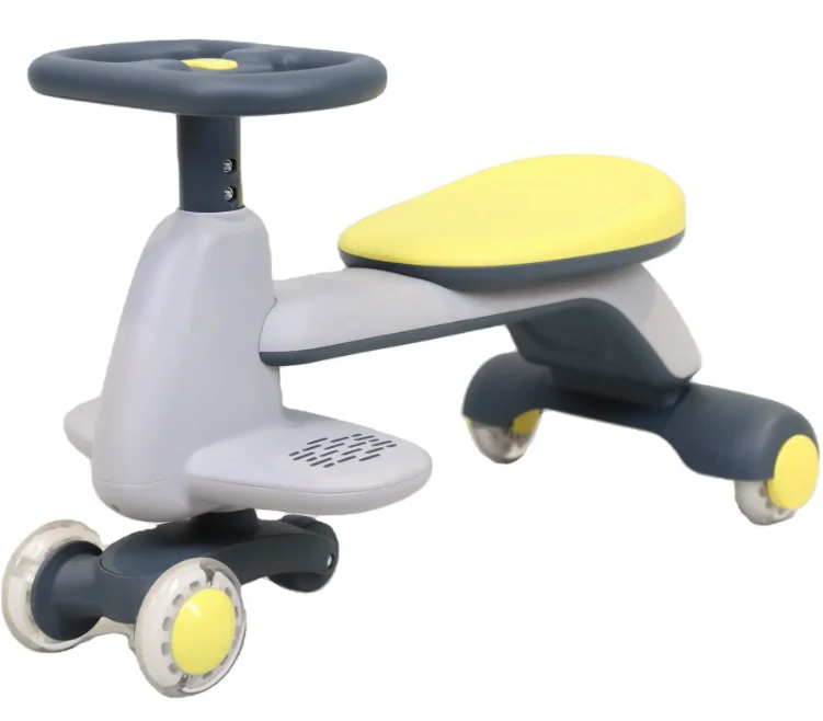 Factory OEM Swing Car Child Seat Ride On Toy Toddler Powerful Push Cheap Plastic Slider Baby Twist Car