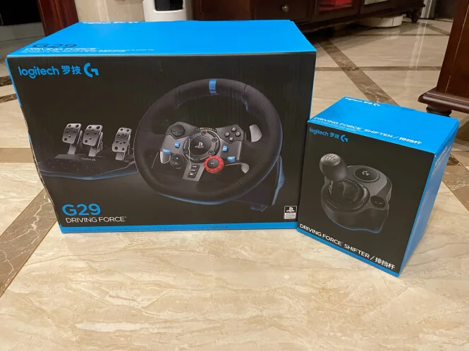 Оригинальное гоночное колесо Logitech G29 для Playstation PS5 PS4 PS3 и ПК лидер продаж игровое