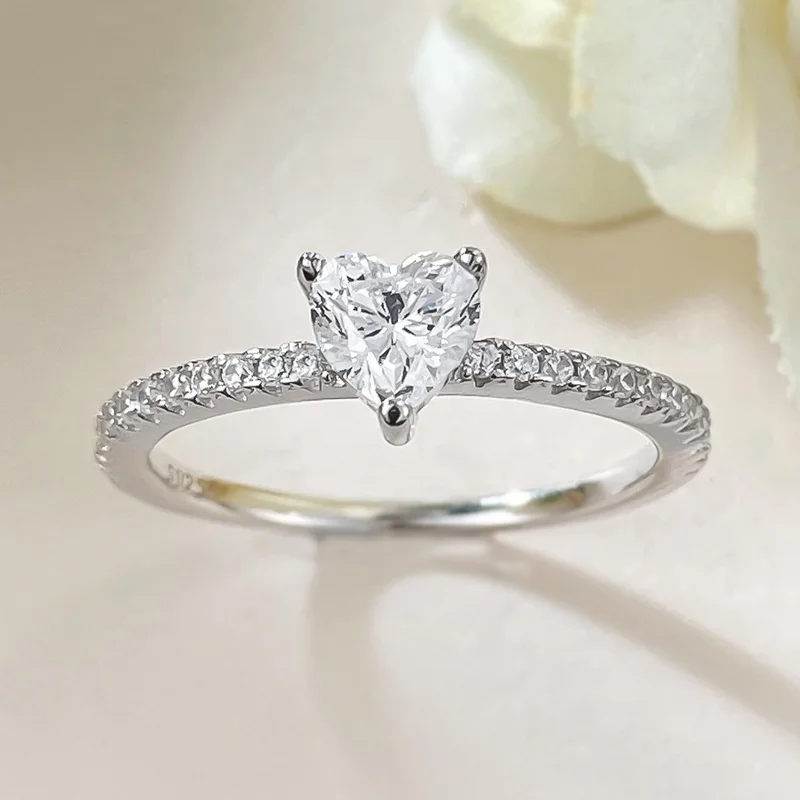 Lover Jewelry Blood Ruby Zircon Trendy Style Women 925 Silver Ring Wholesale Cheap Price Promotion Gifts Fashion Ring