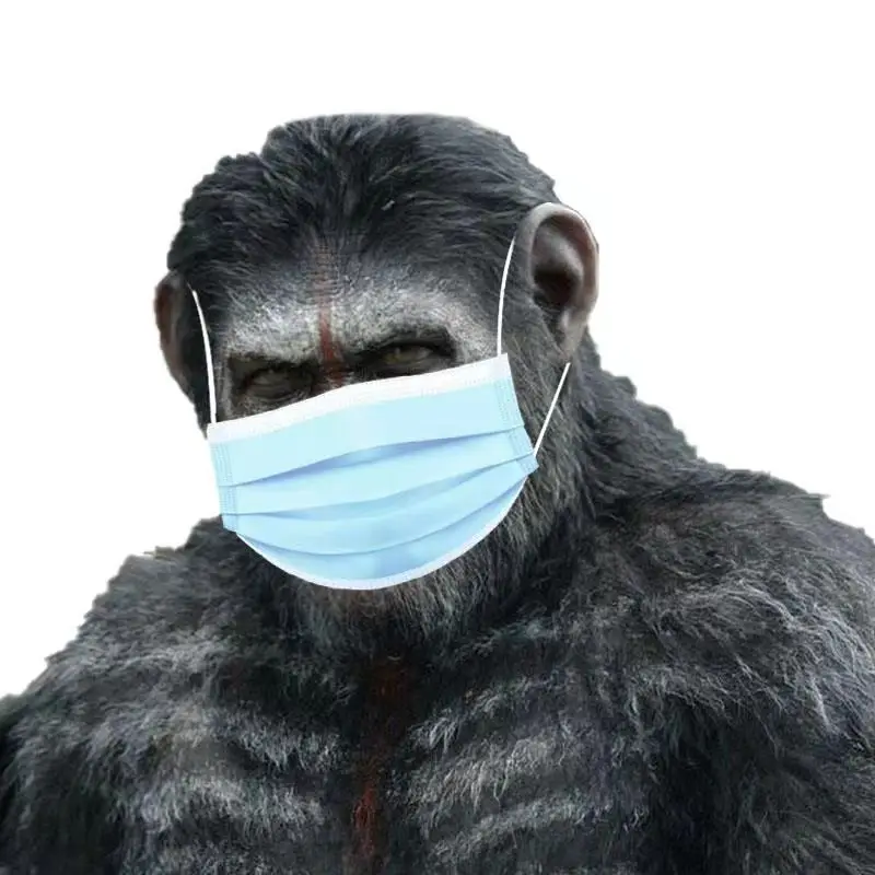 
Factory Production Disposable Medical Mack Sanitary Face Mask 3 PLY Surgery Anti-viruses Face Mask Hospital Use 