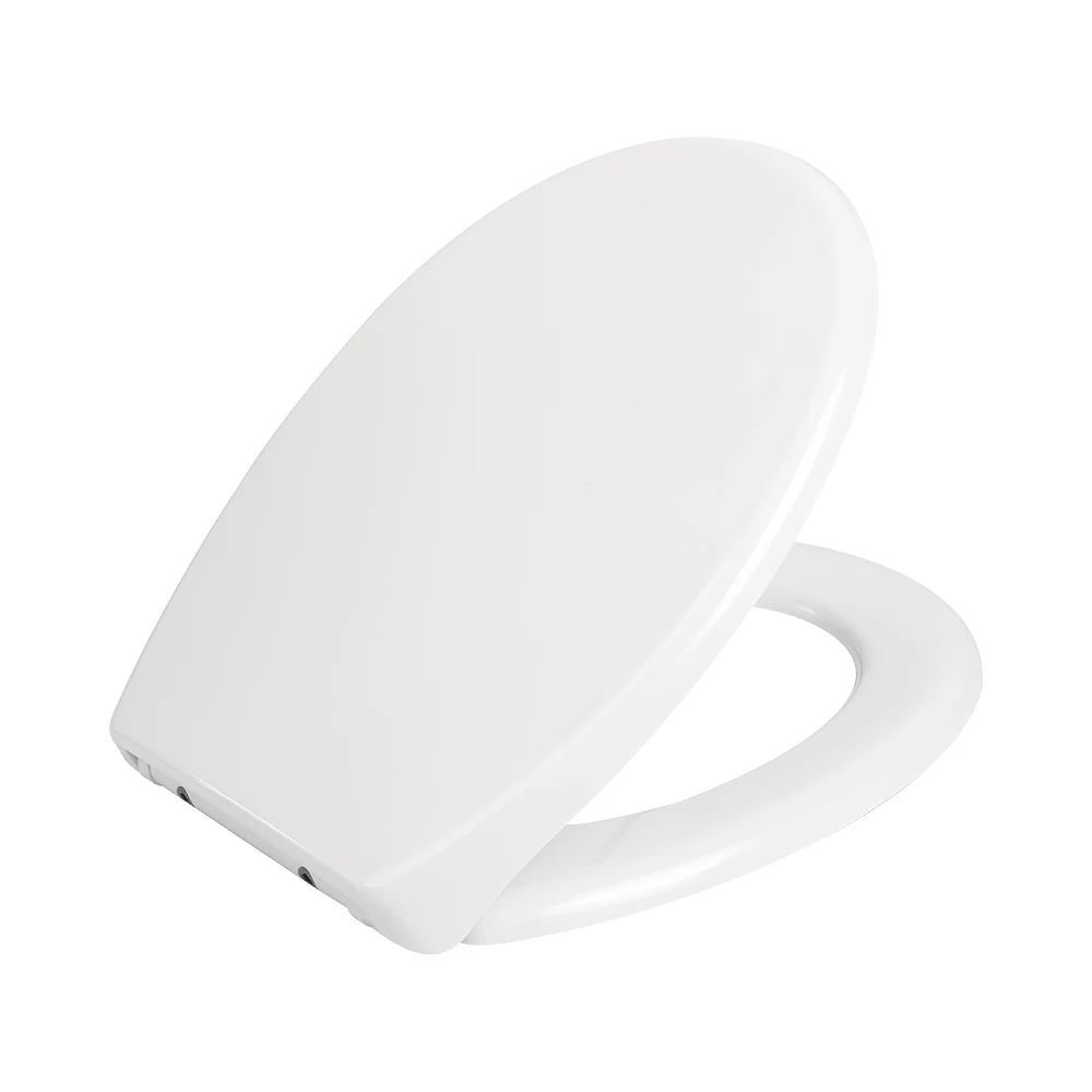 Modern Design Wholesale Toilet Seat Standard Size round and Oval Sizes Closed Front Type Made from Wood Plastic Urea
