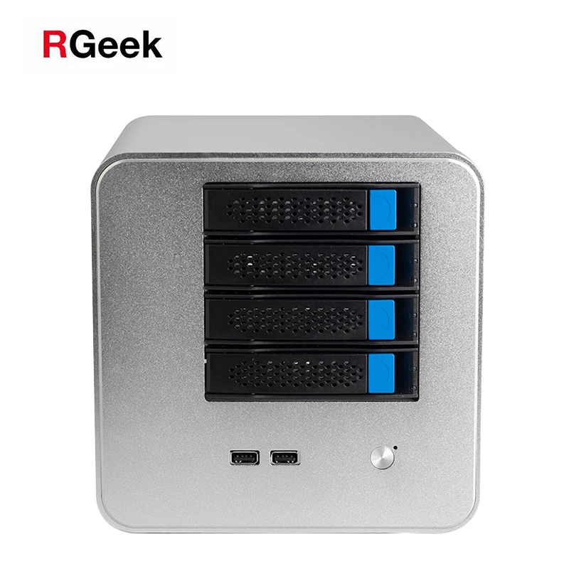 Корпус сервера хранения RGee NAS04B 4-Bay NAS