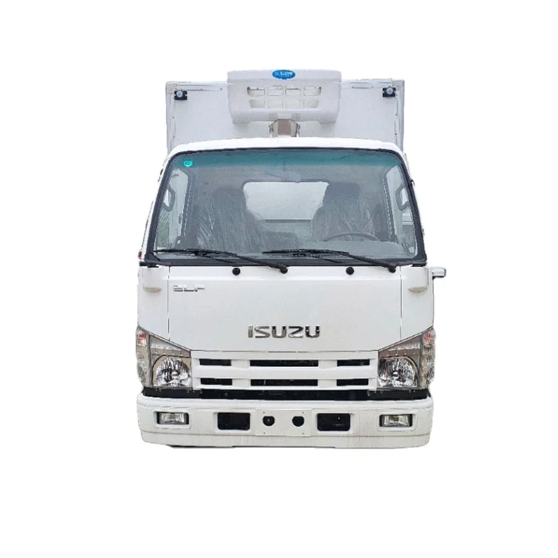 ISUZUU 100P 4m refrigerated light truck 12 cube frozen food transportation