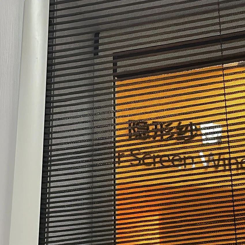 Factory Roll Up Door Price Window Folding Insect Screen Pvc Small Window  Coated Fiberglass Pleat Mesh Plisse Mosquito Fiber