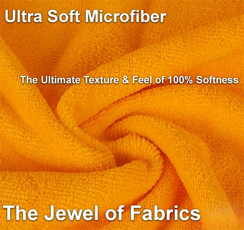 Wholesale Microfibre Colorful 200gsm 300gsm 30x30cm Drying Detailing Absorbent Soft Cleaning Cloth Towel for Car and Kitchen