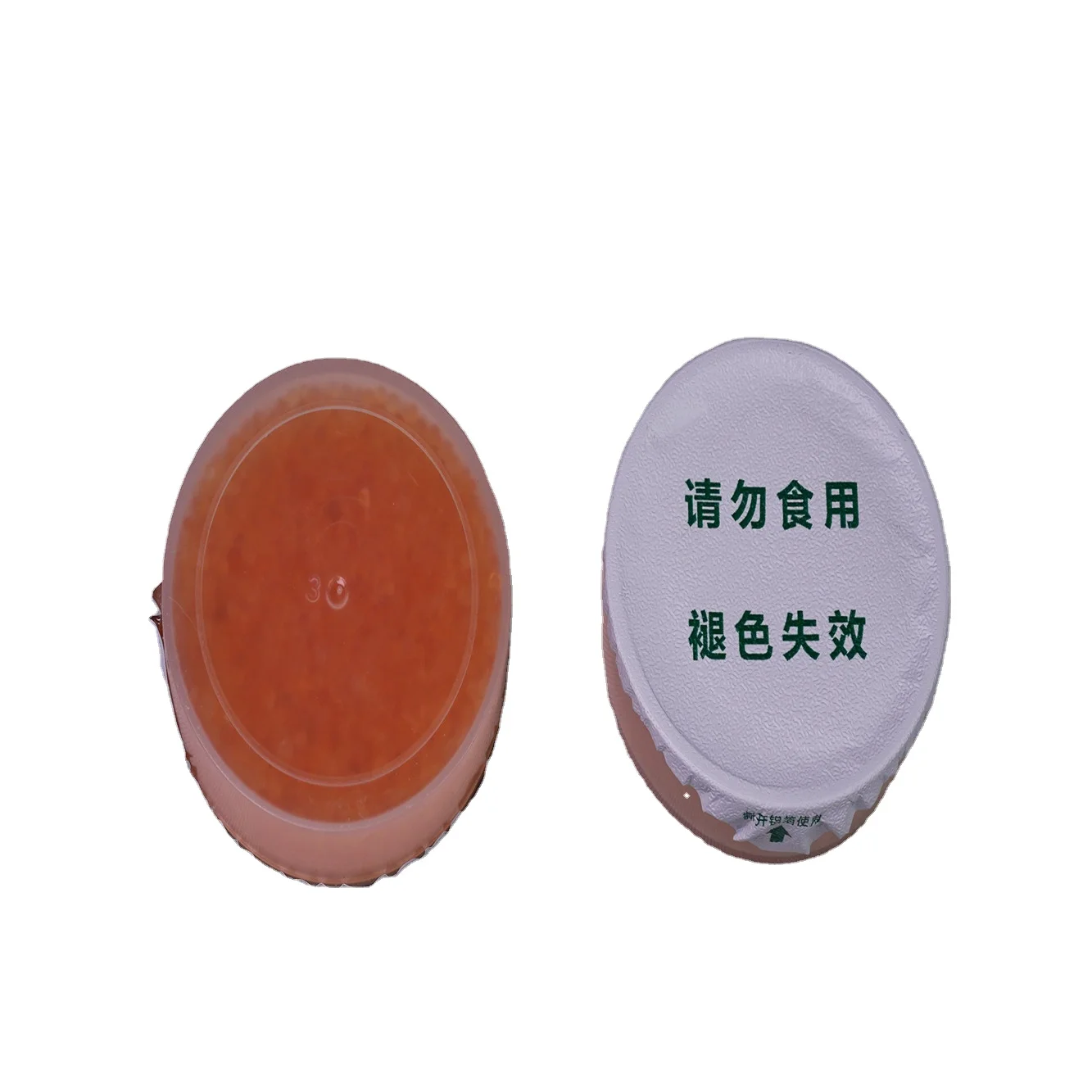 big size 30g Orange Silica Gel Desiccant Box Hearing aid drying box indicating with high quality