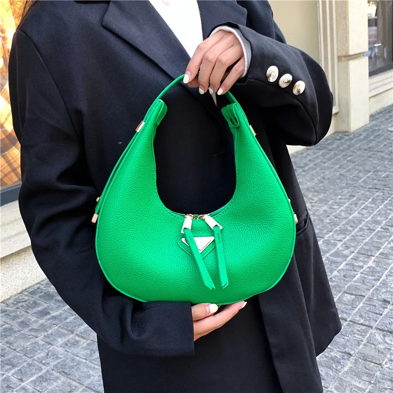 More designs and brands Stock available women handbag simple underarm single shoulder bag designer ladies casual luxury handbag