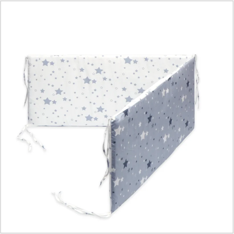 Cotton Baby Crib Bumpers Breathable Cradle Bedding Bumper