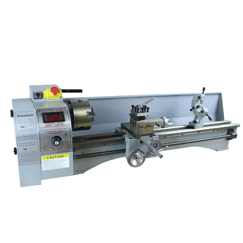 Hot Sale Best Quality Miniature Home Woodworking Machines Mini Metal CNC Lathe