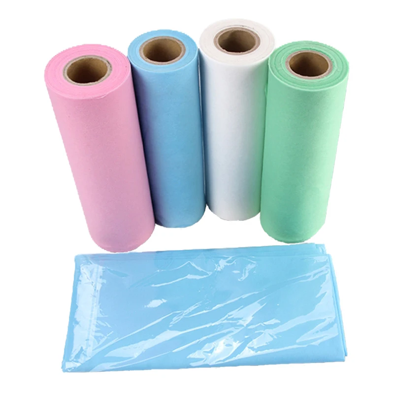 Medical waterproof nonwoven beauty salon massage bed sheets for spa disposable bed sheets for hospital