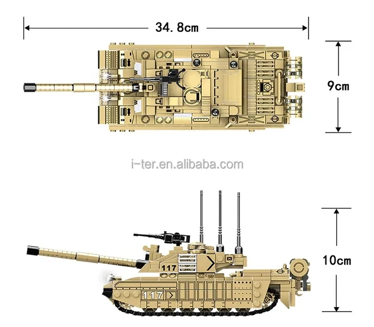 in stock Children toy brick Military Army Tanks  486 Pcs Building Block Sets DIY Educational Model Construction Toy