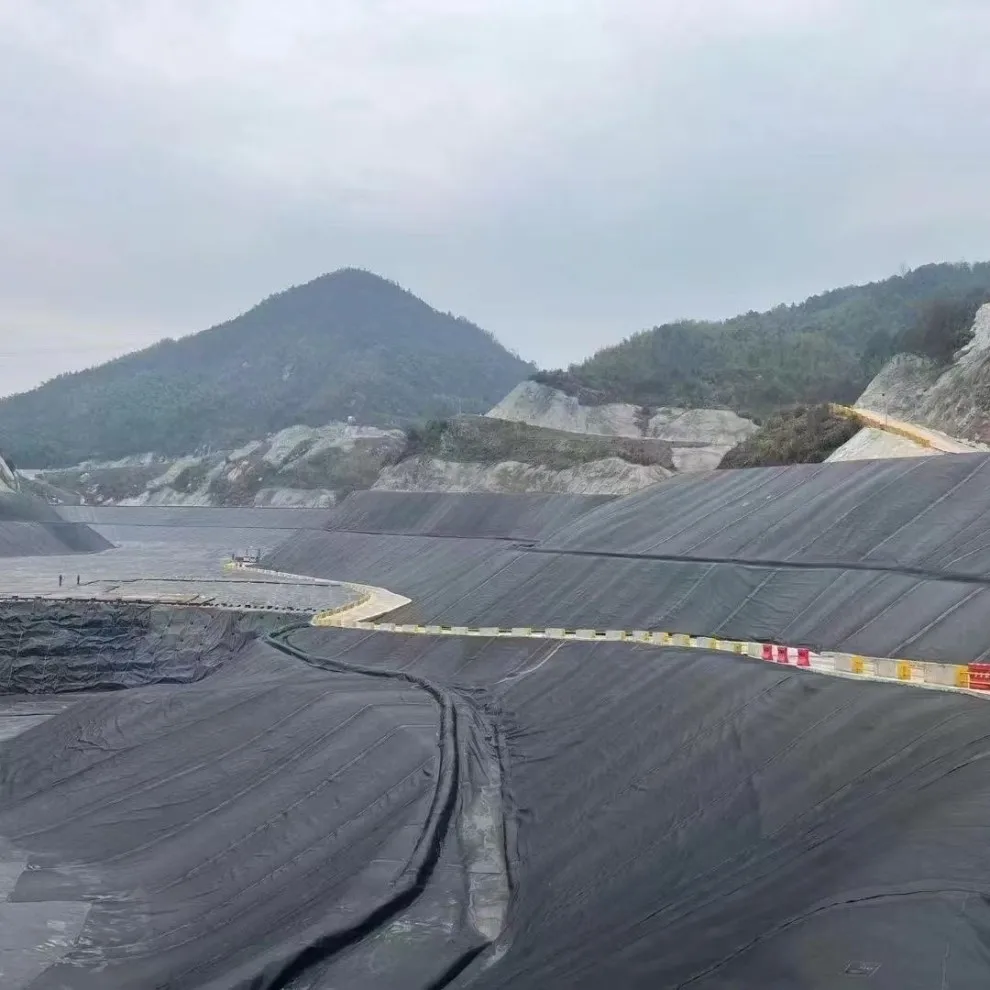 HDPE/LDPE/LLDPE PVC EPDM Geomembrane Liner 0.2mm-3mm Waterproof Farm Pool Pond Liner for Parks 1mm Polyethylene Model