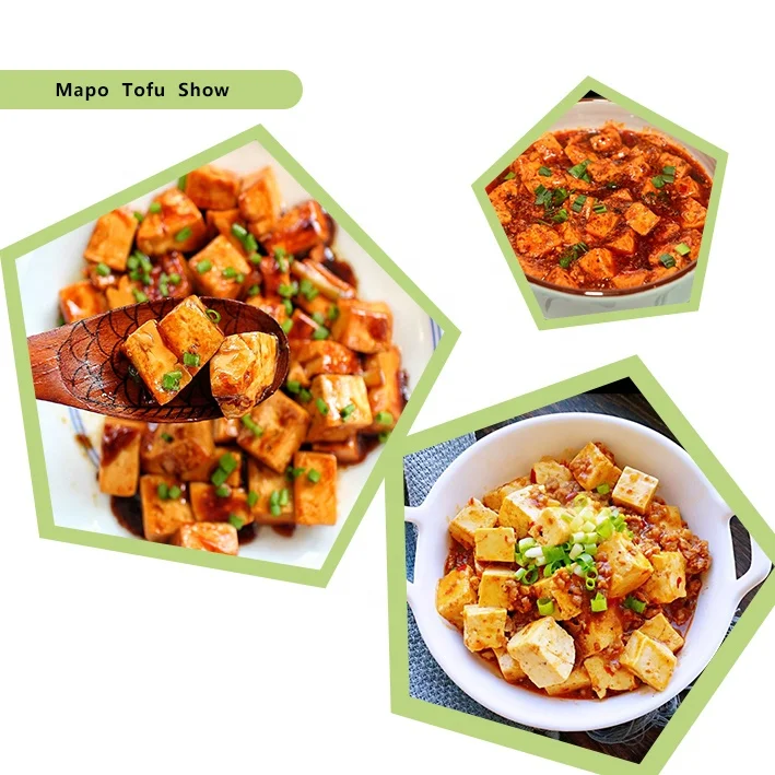 Halal Authentic Chinese Spicy Mala Food Seasoning Mapo Tofu Sauce Vegetarian Cooking Seasoning Mapo Tofu Sauce
