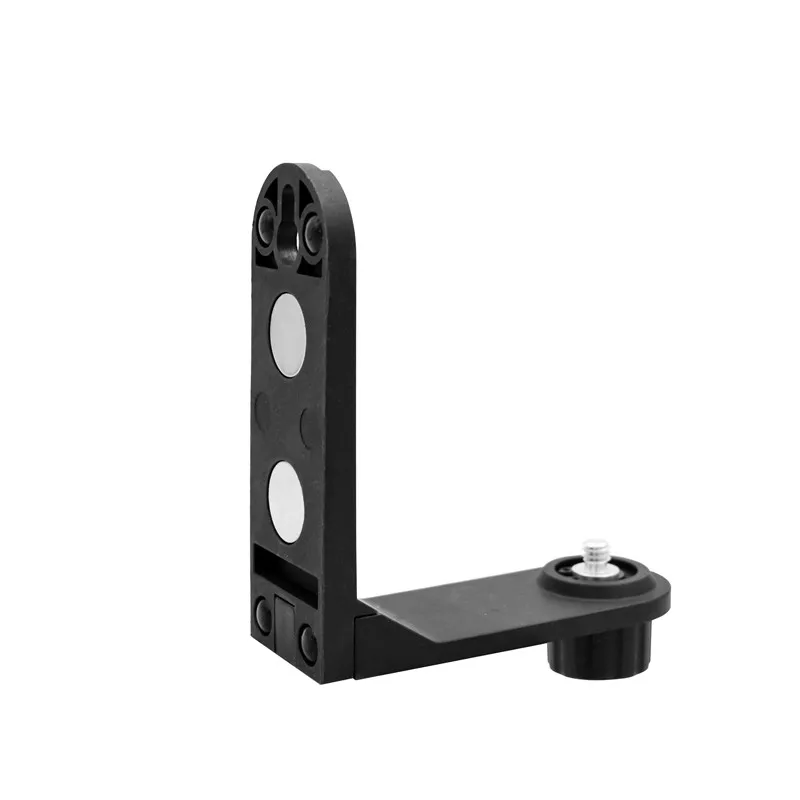 Mini Portable Laser Bracket Adjustable with Strong Magnet Wall Bracket for 2 Lines Laser Level