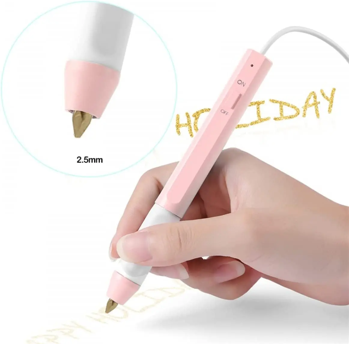 USB Heating hot stamping foil pen for DIY Cards Craft Making USB Powered Heat Foil Pen